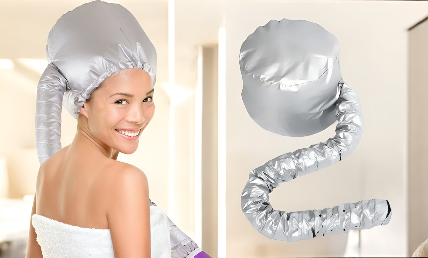 Hair Bonnet Dryer 💁🏽‍♀️ Achieve Salon-Quality Results At Home 🪞